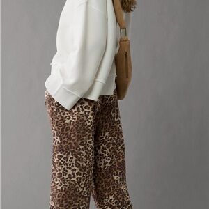 AE leopard PJ pant